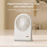 Mini přenosný ventilátor HOCO HX125 bílý