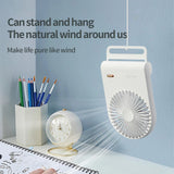Mini přenosný ventilátor HOCO HX125 bílý