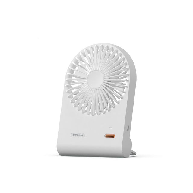 Mini přenosný ventilátor HOCO HX125 bílý