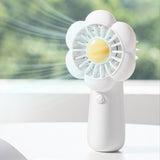 Mini ruční ventilátor LLD-F83F bílý