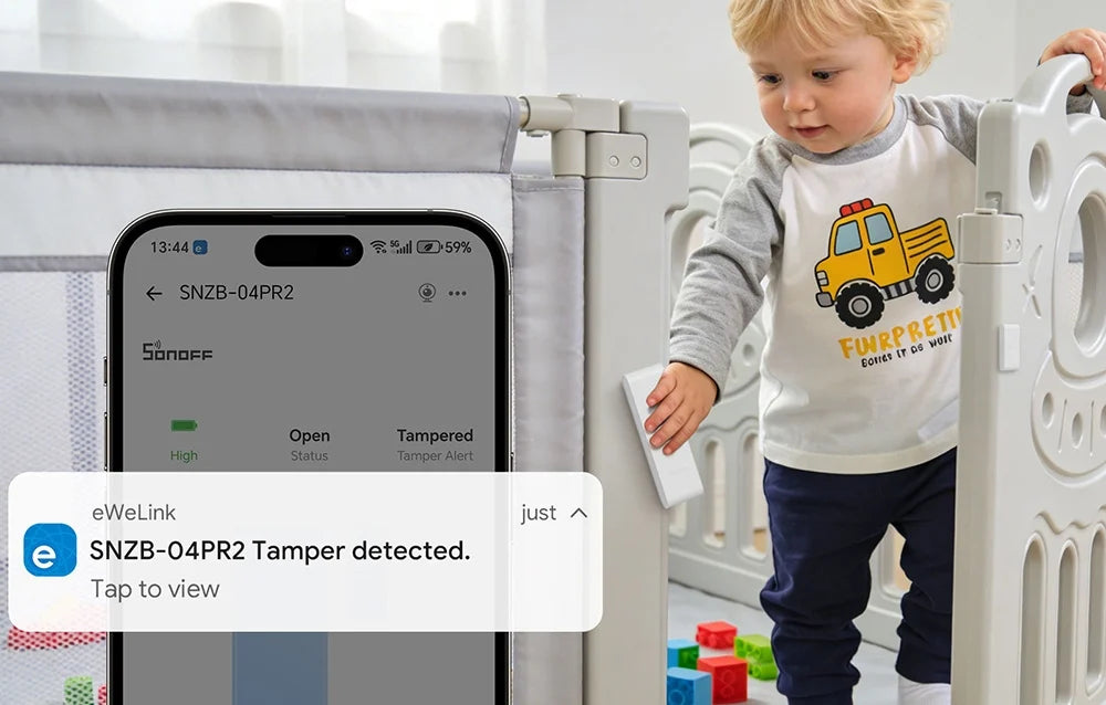 Smart detektor na dveře/okno SONOFF SNZB-04PR2 ZigBee