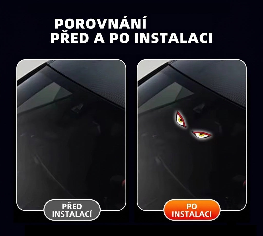 LED matrix panel "Devil eyes" 95DE18