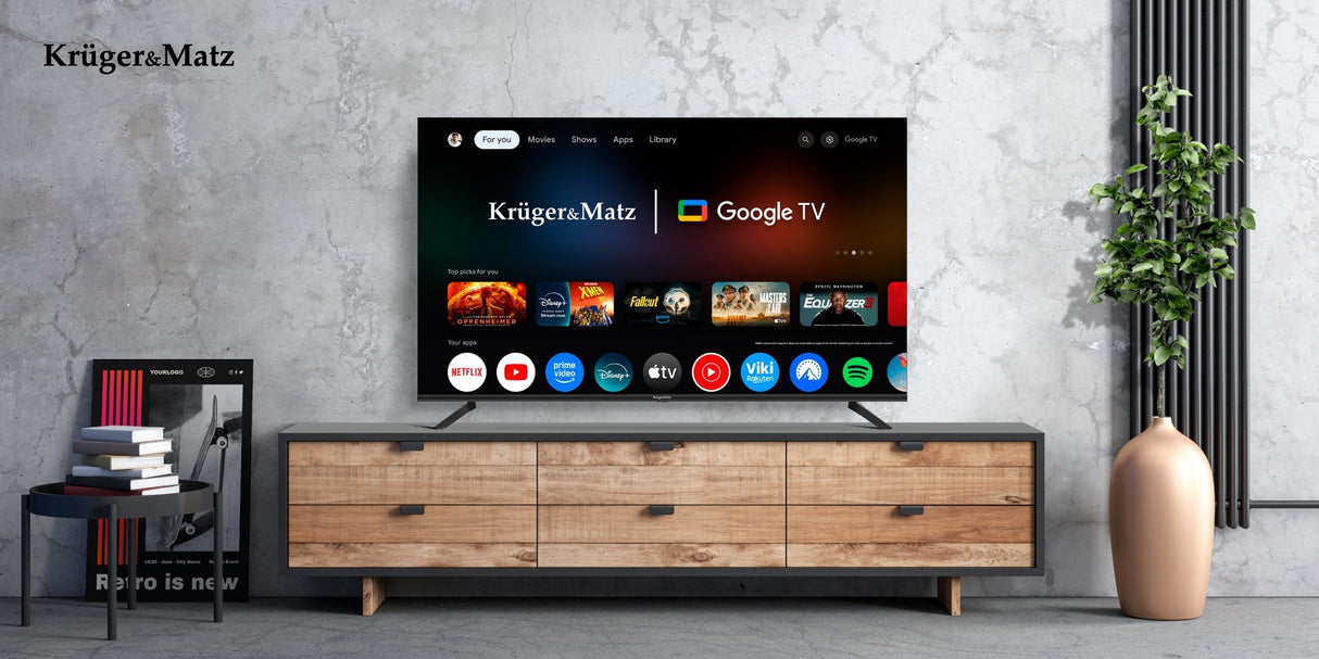 Smart televizor KRUGER & MATZ KM0258UHD-G2 58" Google TV