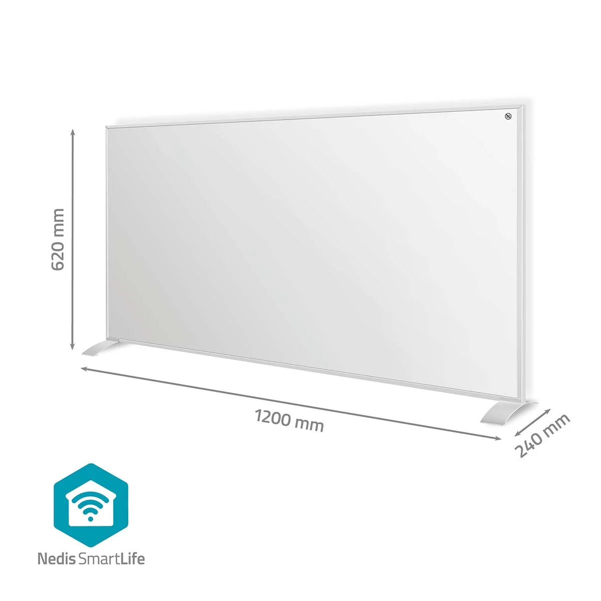 Smart Infračervený topný panel NEDIS HTIP700WTW