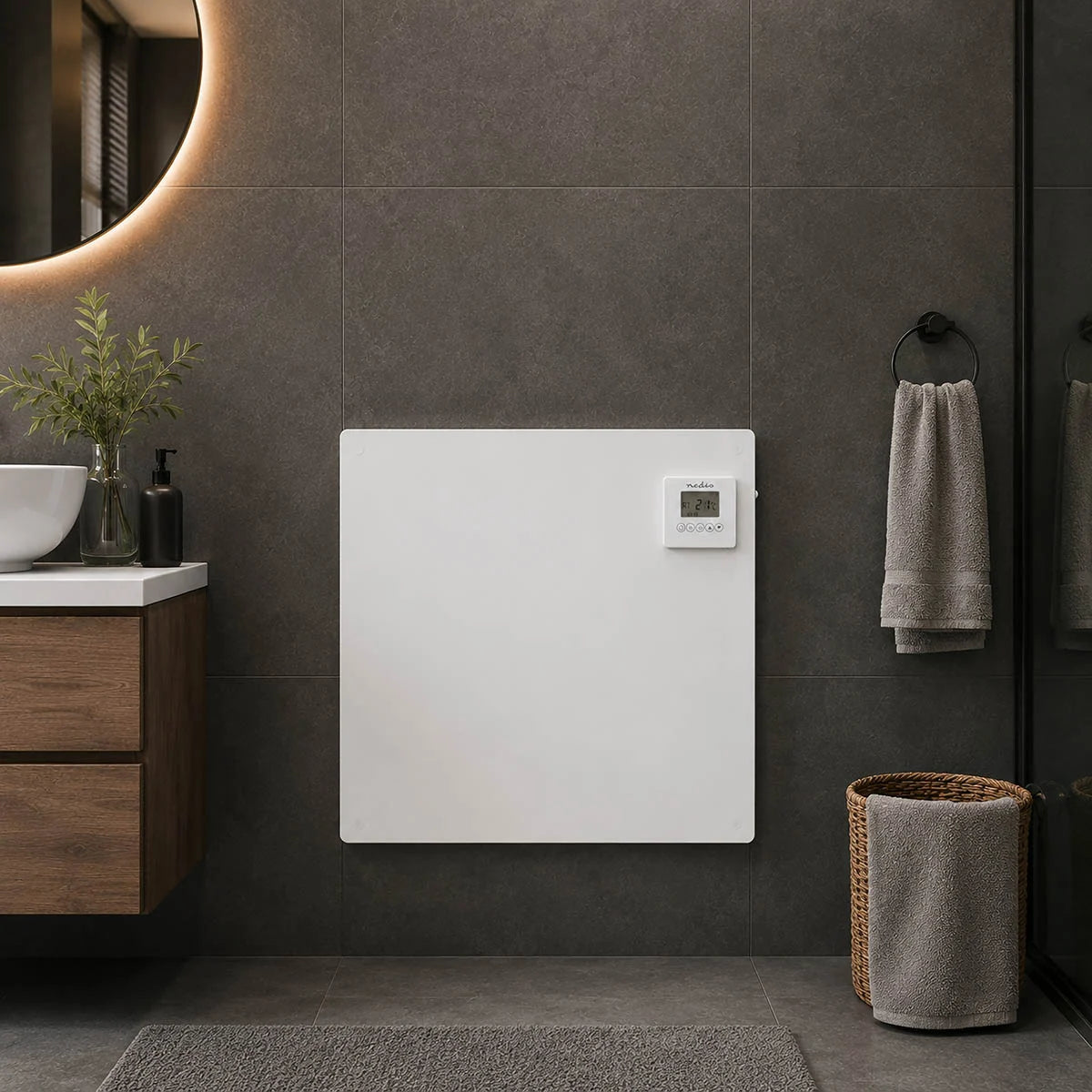 Infračervený topný panel NEDIS HTIP425WT