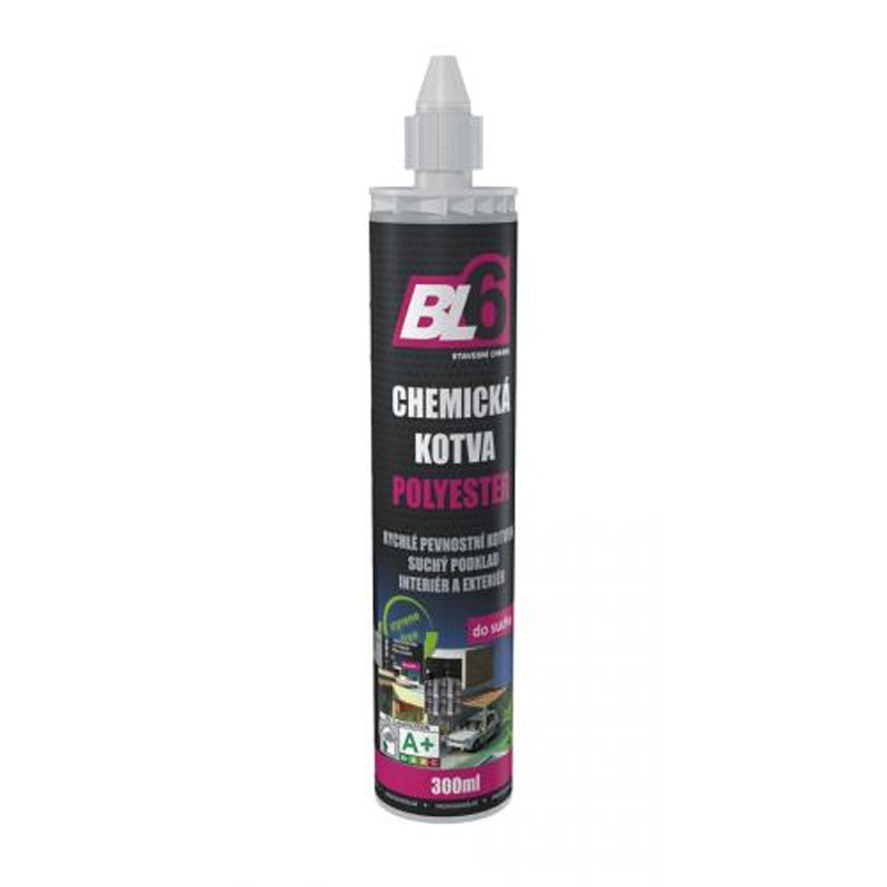 Kotva chemická polyester BL6 - kartuše 300ml