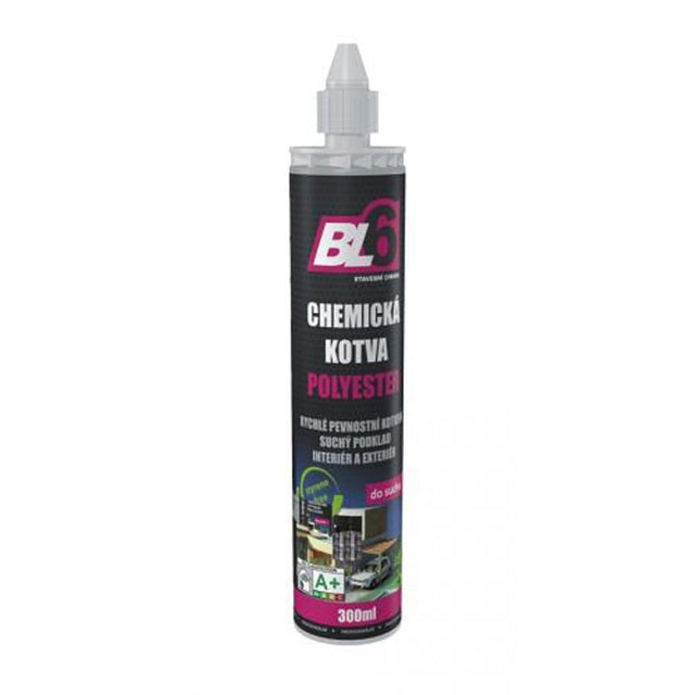 Kotva chemická polyester BL6 - kartuše 300ml