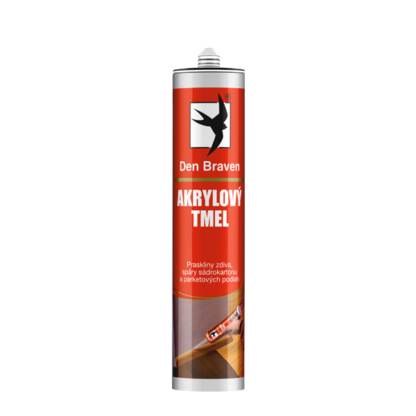 Tmel akrylový DEN BRAVEN šedý 280ml