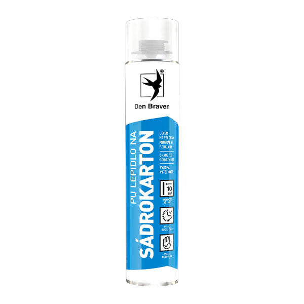 Lepidlo na sádrokarton DEN BRAVEN pistolové 750ml