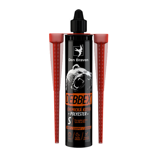 Kotva chemická DEBBEX POLYESTER S 300ml