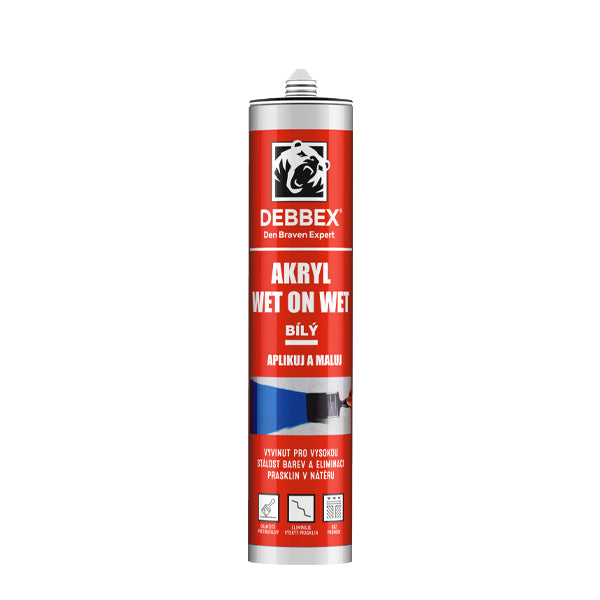 Tmel DEN BRAVEN Akryl Wet on Wet bílý 280ml