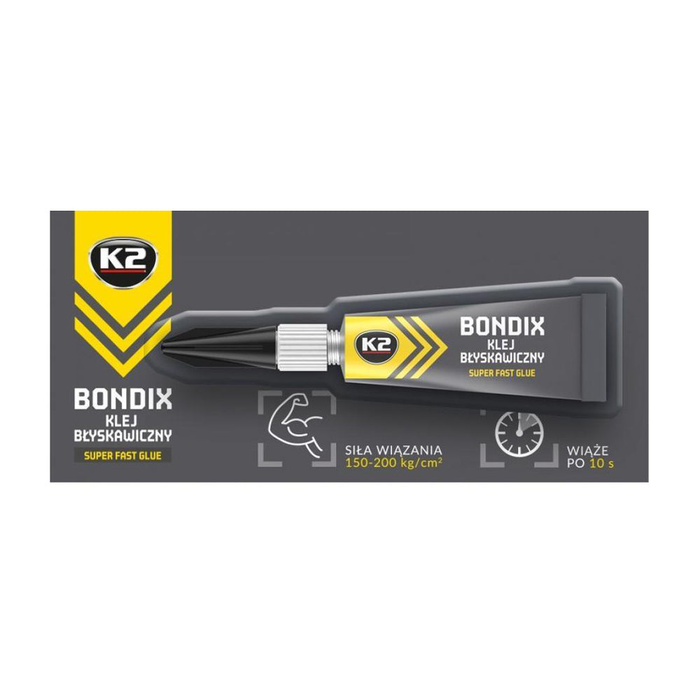 Lepidlo vteřinové K2 BONDIX 3g