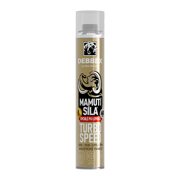 PU lepidlo DEN BRAVEN DEBBEX Turbo Speed 750 ml