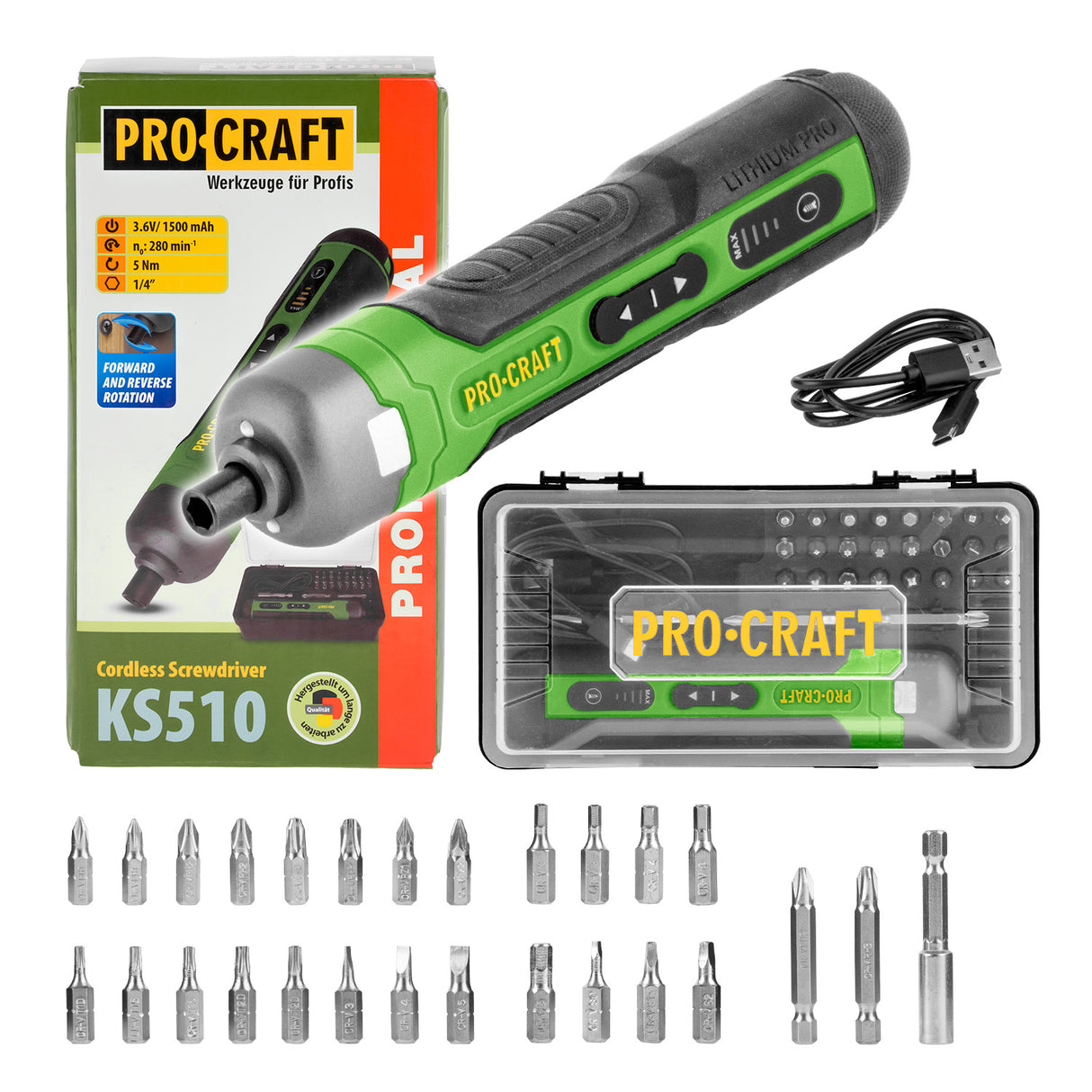 Sada šroubováků PROCRAFT KS510