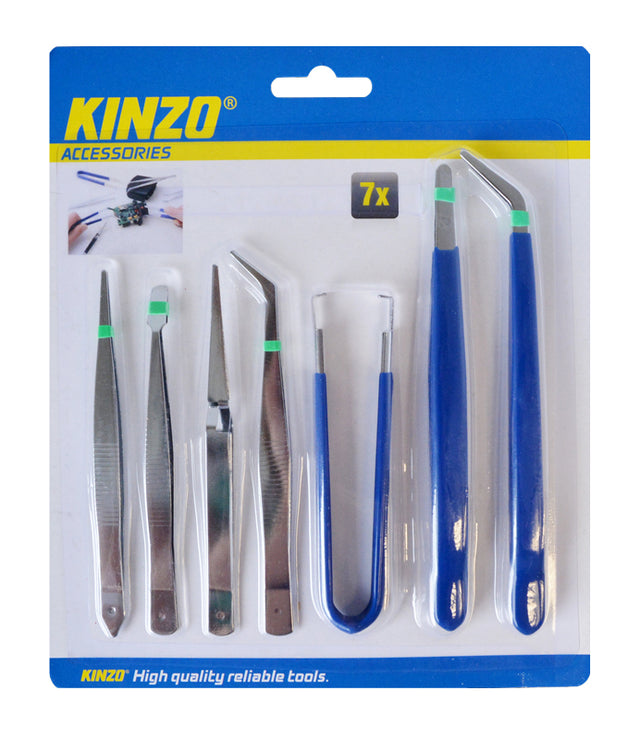 Pinzeta KINZO 9383 7ks