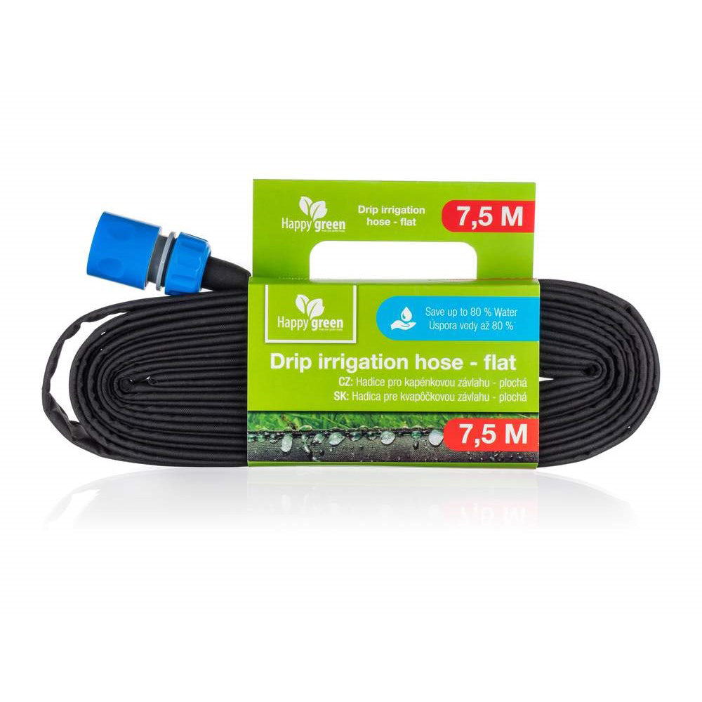 Hadice průsaková HAPPY GREEN plochá 7,5m