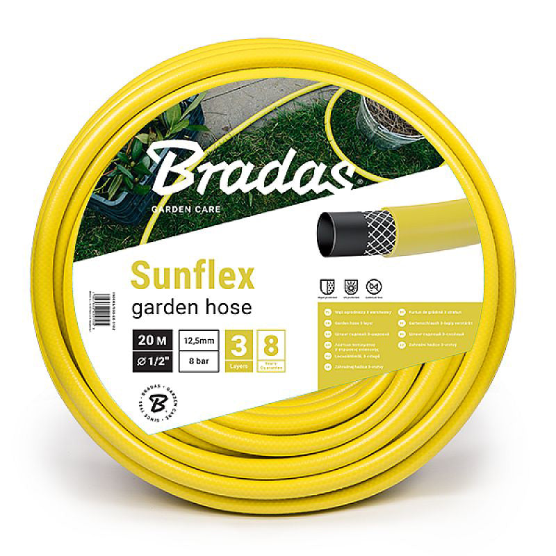 Hadice zahradní SUNFLEX 1/2" 20m WMS1/250