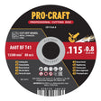 Kotouč řezný PROCRAFT 115x0,8mm