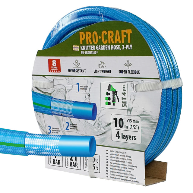 Hadice zahradní PROCRAFT PR-3KGH1310F 10m