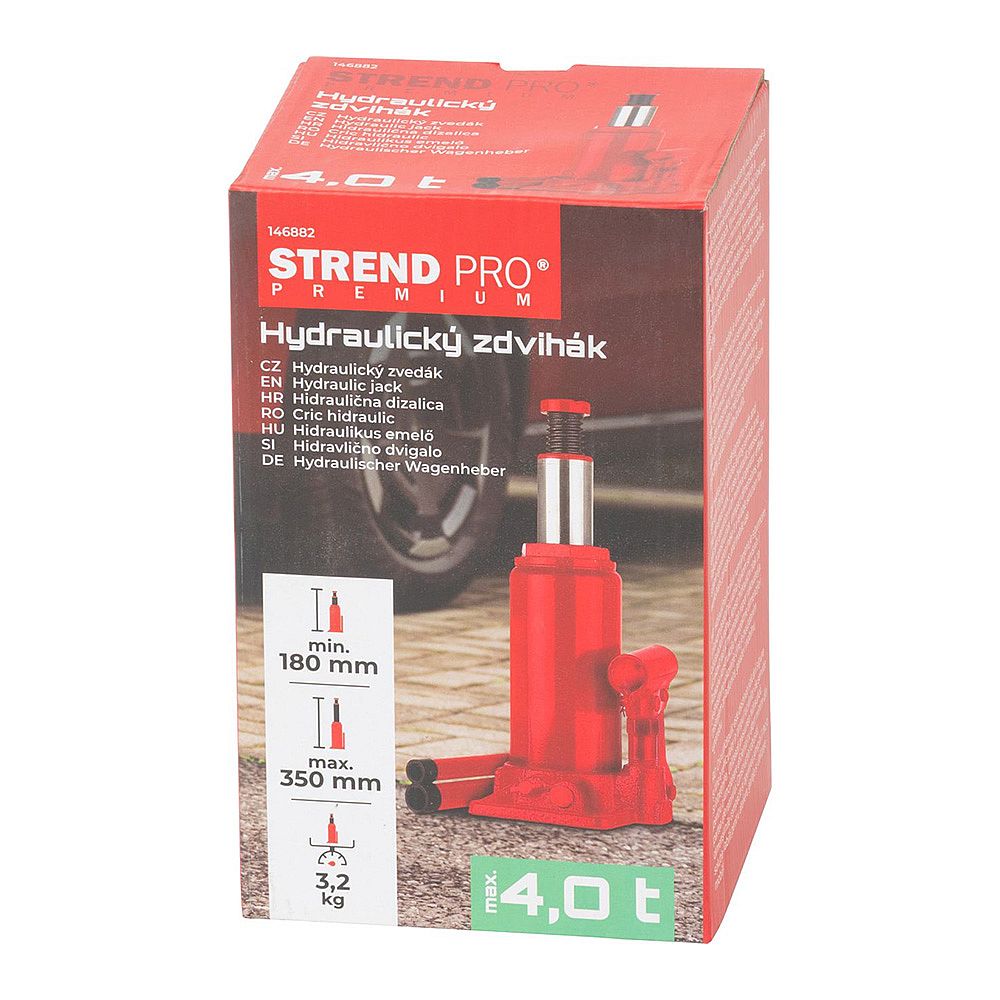 Zvedák hydraulický 4t STREND PRO 146882