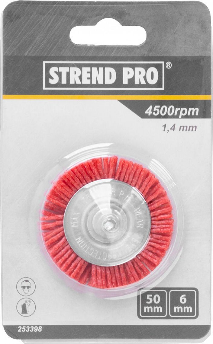 Kartáč okružní nylonový STREND PRO AWB-038 50mm