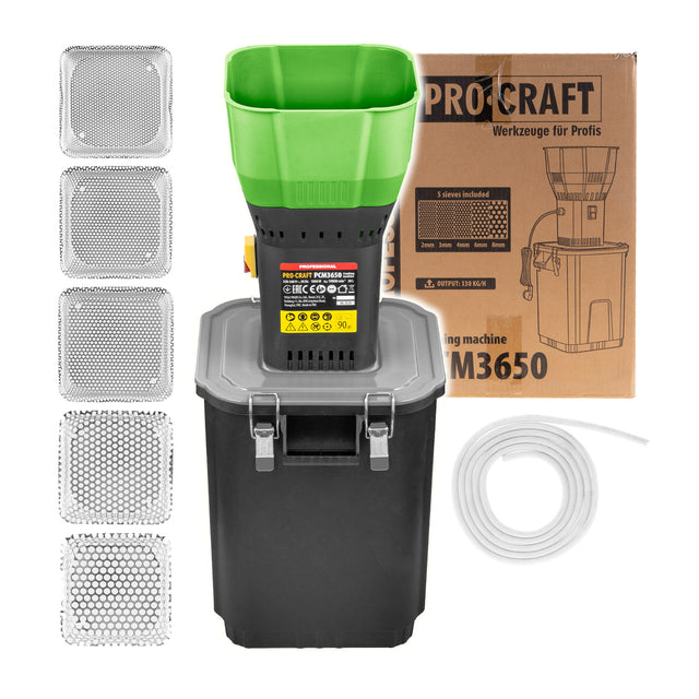 Elektrický šrotovník na obilí PROCRAFT PCM3650