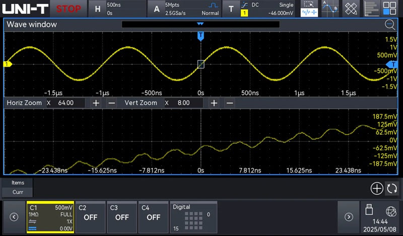 Osciloskop UNI-T MSO1154HD