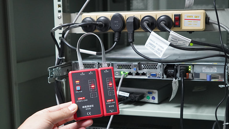 Tester kabelu UNI-T UT681L  (RJ45, RJ11)
