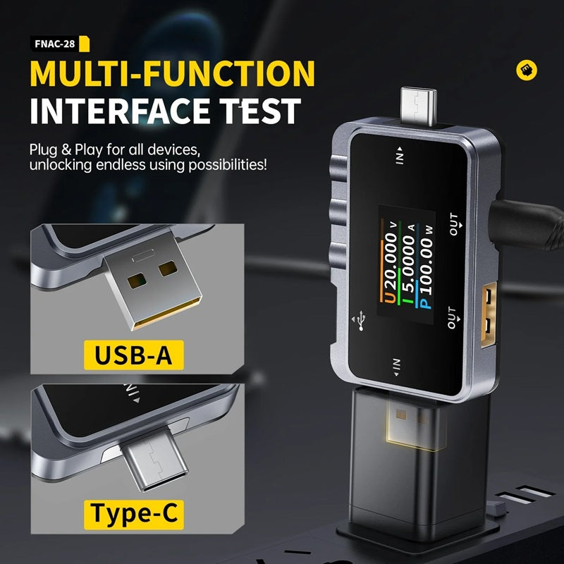USB tester FNIRSI FNAC-28