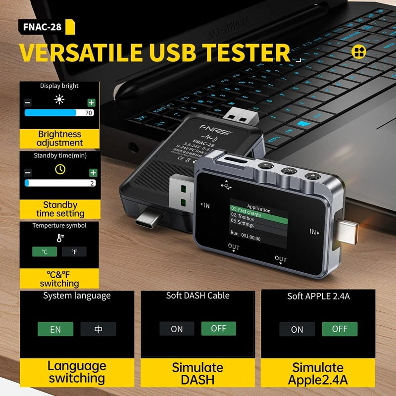 USB tester FNIRSI FNAC-28