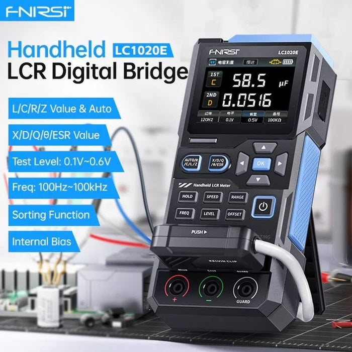 LCR metr a tester součástek FNIRSI LC1020E