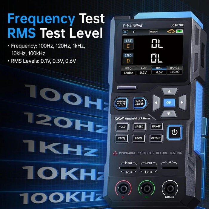 LCR metr a tester součástek FNIRSI LC1020E