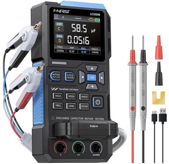 LCR metr a tester součástek FNIRSI LC1020E