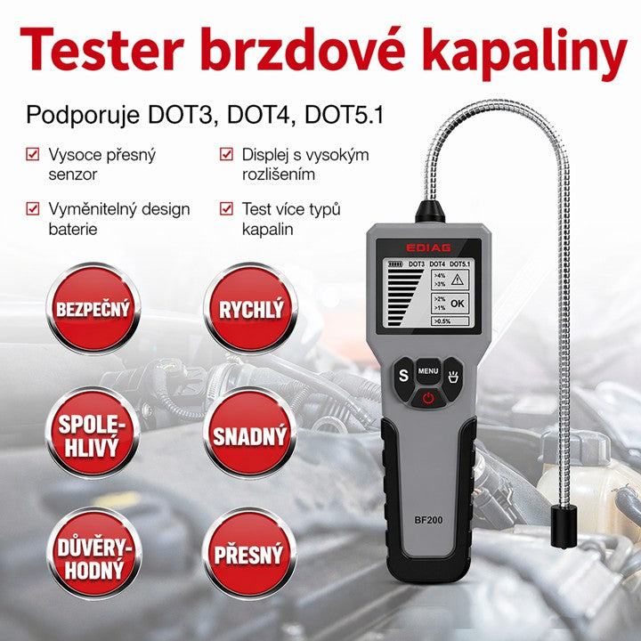 Tester brzdové kapaliny EDIAG BF200