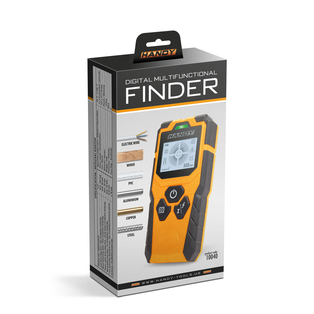 Detektor multifunkční HANDY 10040