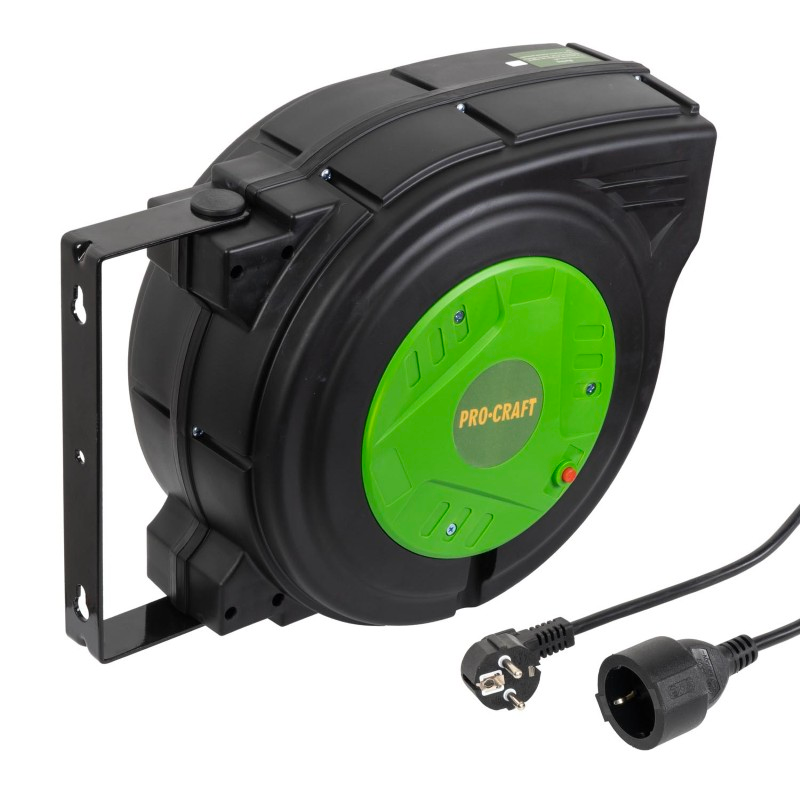 Prodlužovací kabel samonavíjecí PROCRAFT EK25N