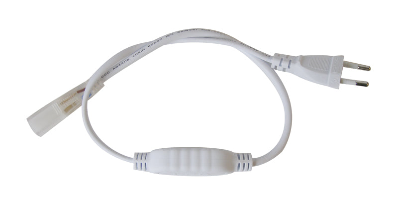 Flexo šňůra PVC pro LED pásek 3528, 230V, 0.5m