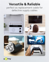 Kabel napájecí GOOBAY 73017 1m