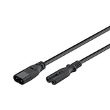 Kabel prodlužovací C7/C8 GOOBAY 97201 2m Black