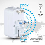 Adaptér cestovní V-TAC 8704 univerzální