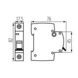 Jistič 6A KANLUX KMB6-B6/1 23144