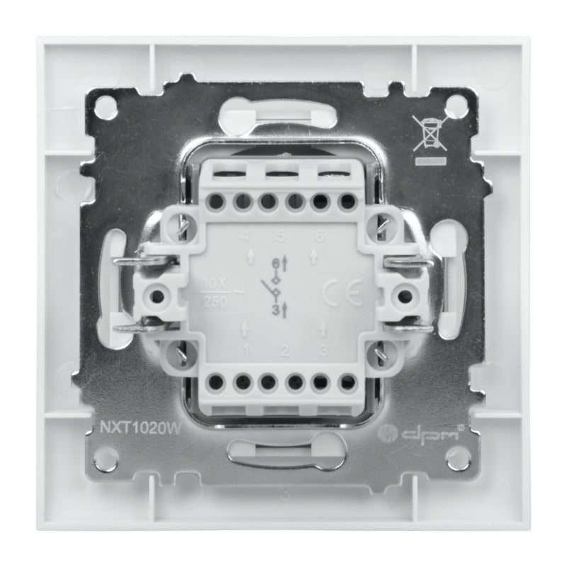 Spínač zvonkový NEXT NXT1020W