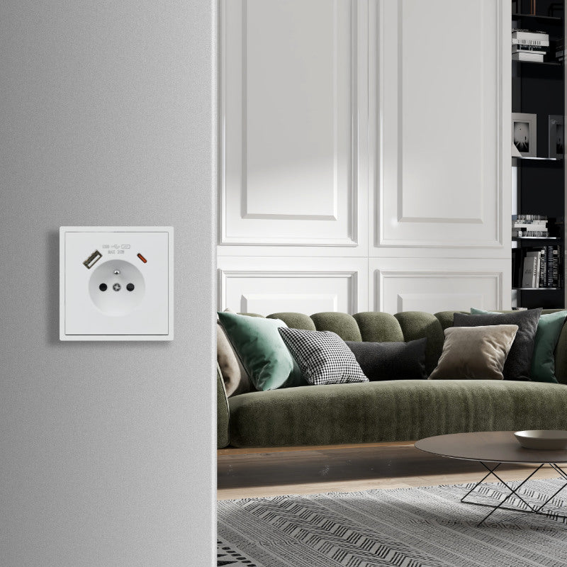 Zásuvka DPM MOXY MOX1036W bílá