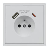 Zásuvka DPM MOXY MOX1036W bílá