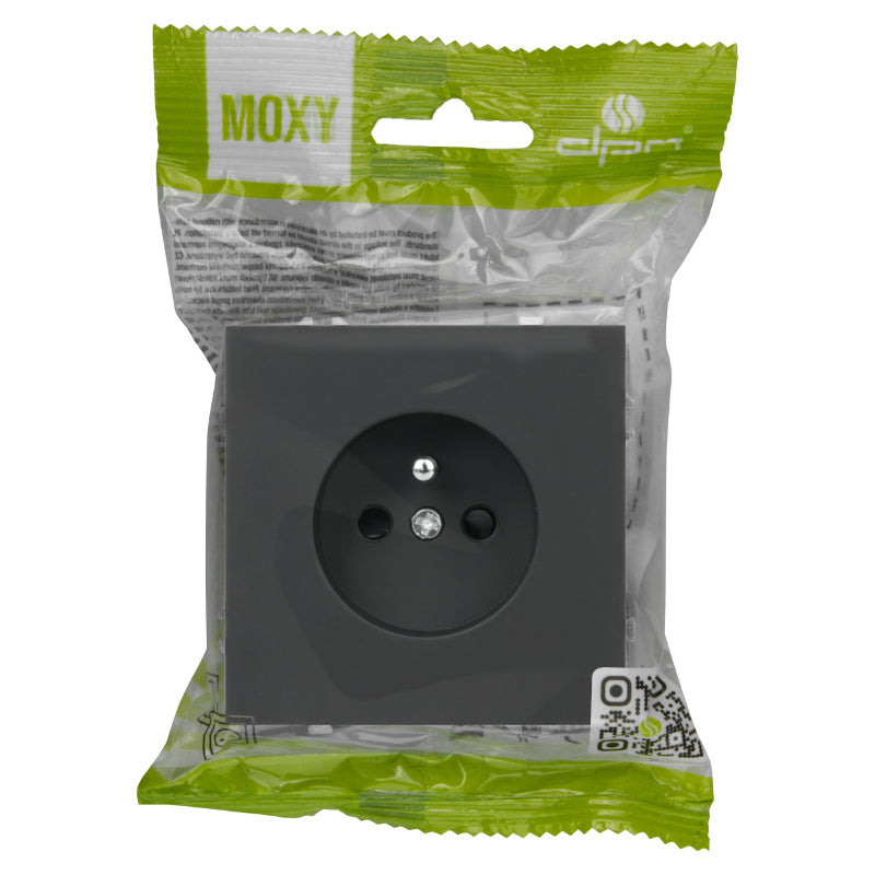 Zásuvka DPM MOXY MOX1011B černá