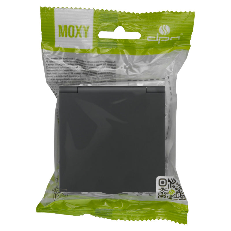 Zásuvka DPM MOXY MOX1013B černá