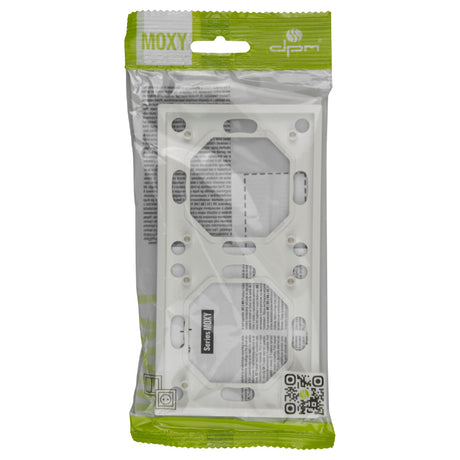 Rámeček dvojnásobný DPM MOXY MOX1002W bílý
