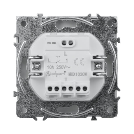 Spínač zvonkový DPM MOXY MOX1020W bílý