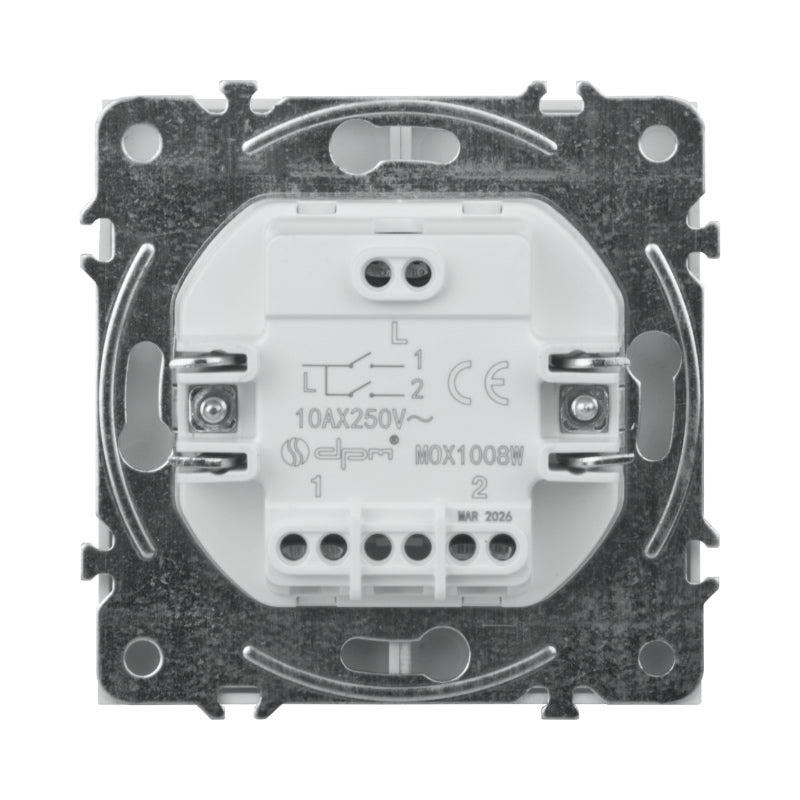 Vypínač DPM MOXY MOX1008W bílý