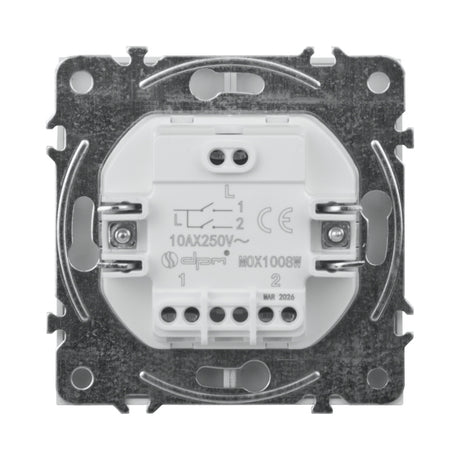 Vypínač DPM MOXY MOX1008W bílý